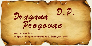 Dragana Progovac vizit kartica